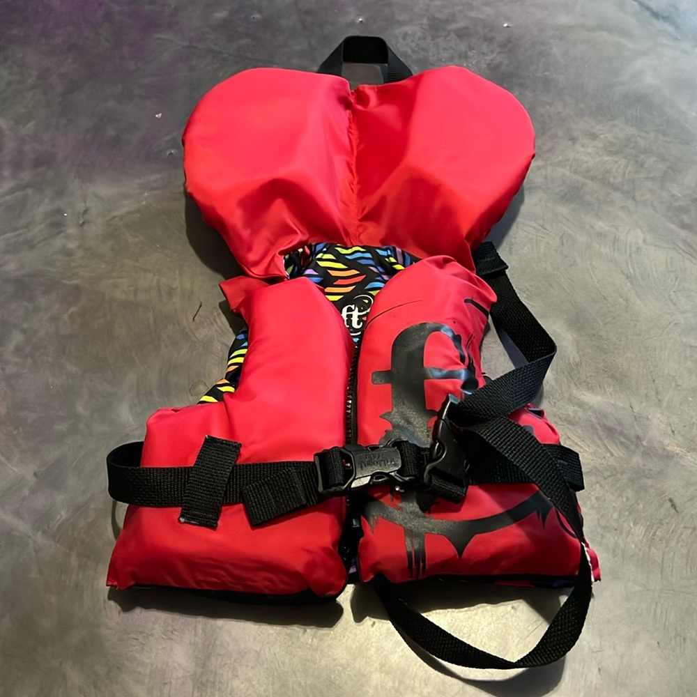 Full Throttle infant life vest